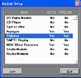Окно редактора Style Track Editor